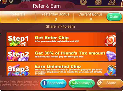 How to claim the Referral rewards