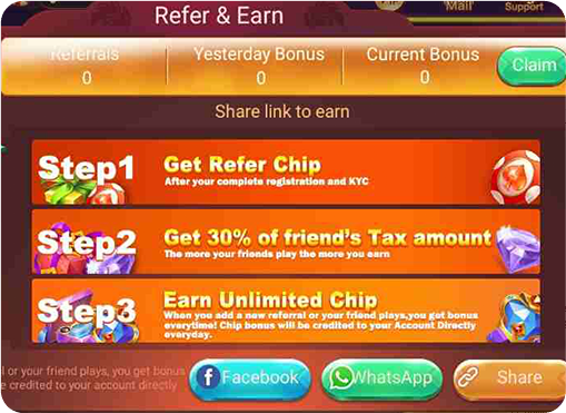 How to claim the Referral rewards