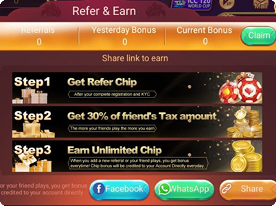 How to claim the Referral rewards