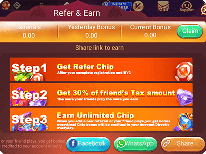 How to claim the Referral rewards