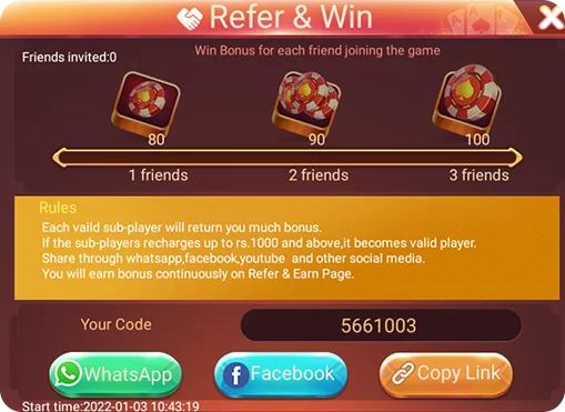 Refer and earn